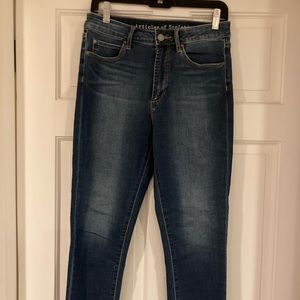 Articles of Society Cropped Skinny Jeans Size 28